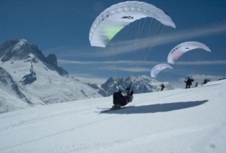  parapenle de esquí pegase 
